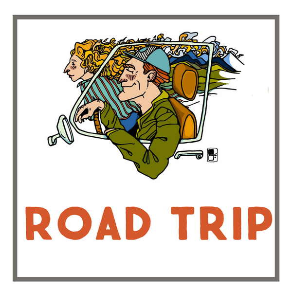 Road Trip Flag & Wire Coffee